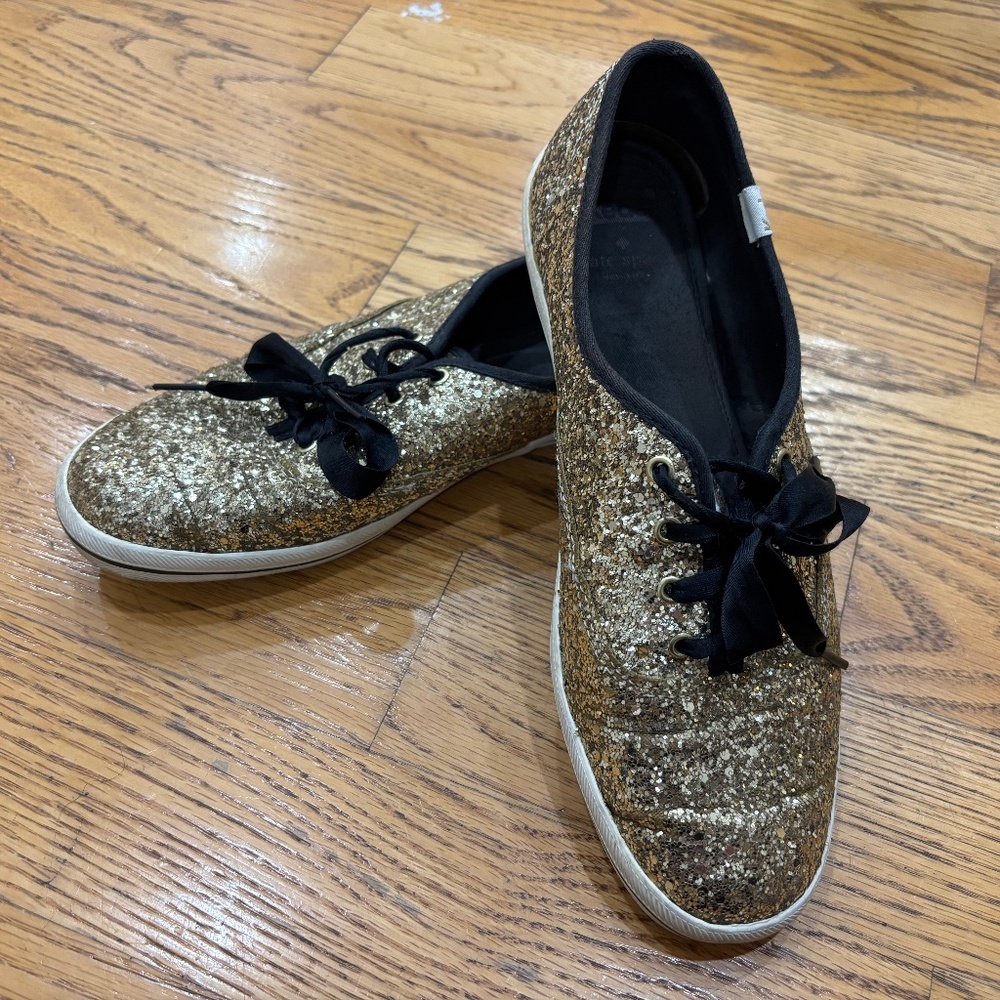 Keds X Kate Spade New York Champion Glitter Sneakers